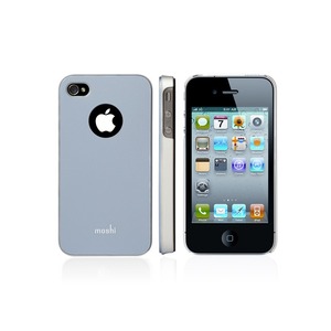 Carcasa Moshi iGlaze iPhone 4, Silver
