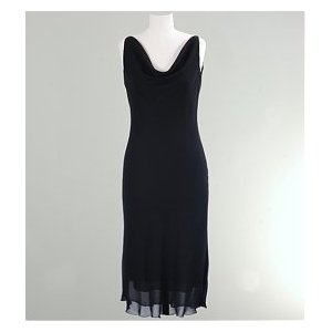 Rochie de voal cu falduri 