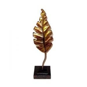 Statuete - Frunza din metal