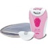 Epilator Braun SE3380, 20 pensete, 1 accesoriu, 2 viteze, roz