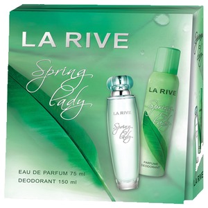 Set cadou La Rive Spring Lady, parfum + deo