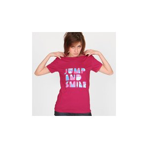 Sunday Outfit tricou Jump And Smile Rasp