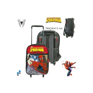 Ghiozdan tip troler copii Spiderman - 32 cm