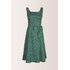 Rochie verde din bumbac