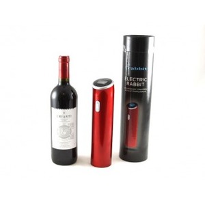 Cadou Electric Rabbit Corkscrew & Chianti