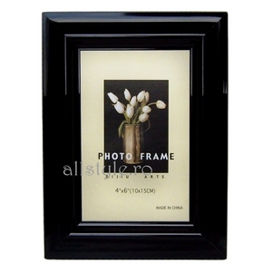 Rama foto de culoare neagra 10 x 15